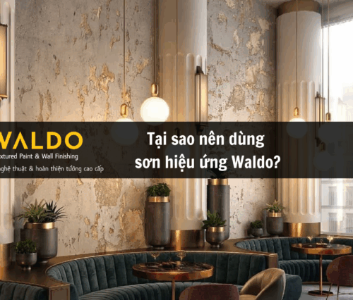 Tại sao nên dùng sơn hiệu ứng Waldo