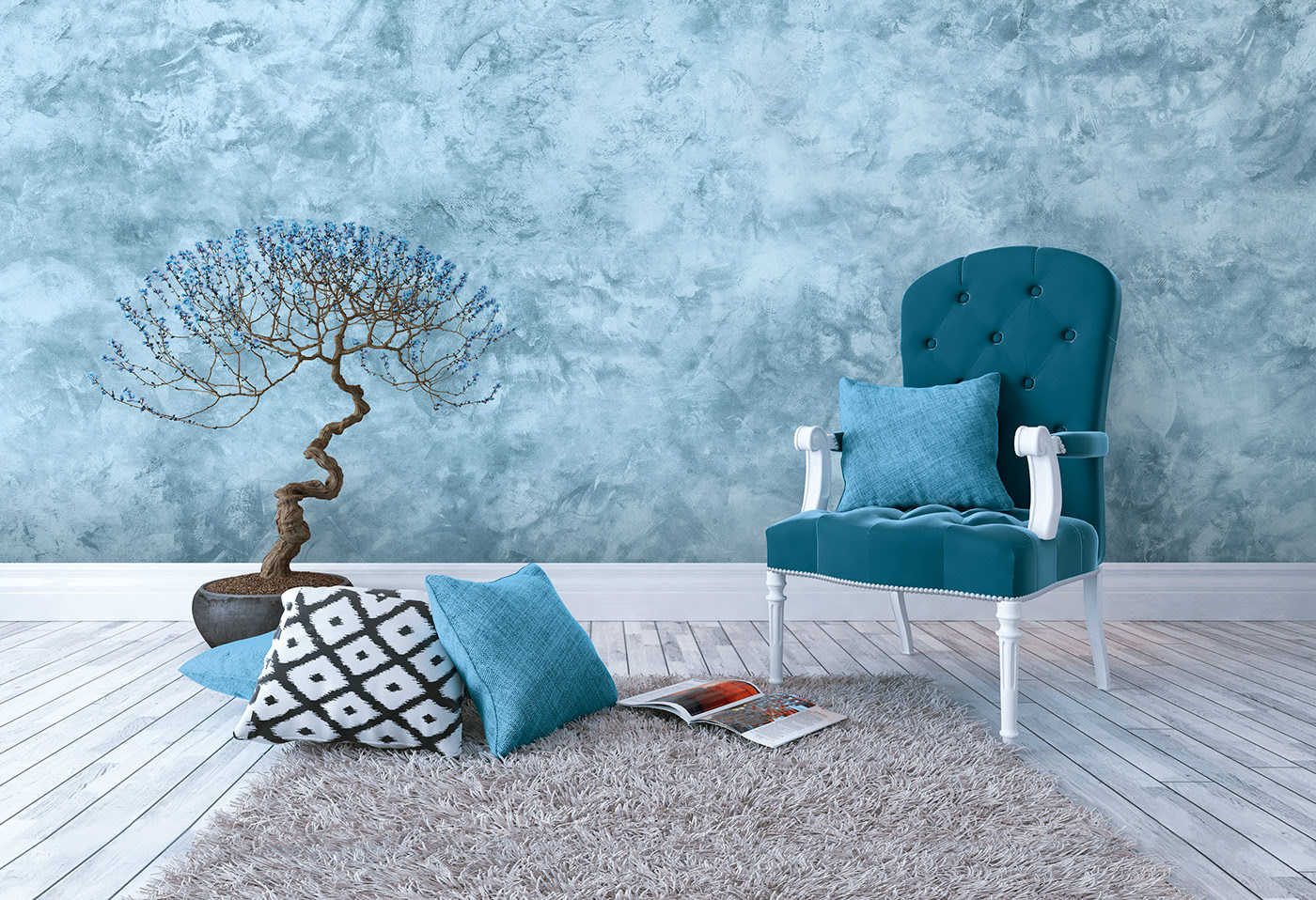 Sơn hiệu ứng nhũ nhung ngọc trai sang trọng