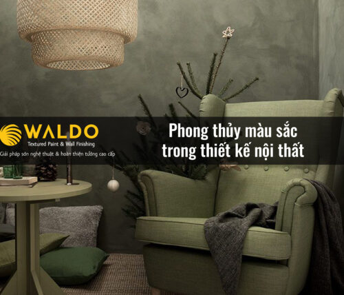 Phong thủy màu sắc trong thiết kế nội thất