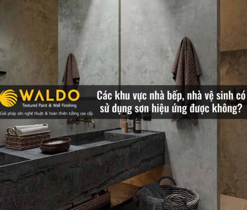 Các khu vực nhà bếp, nhà vệ sinh