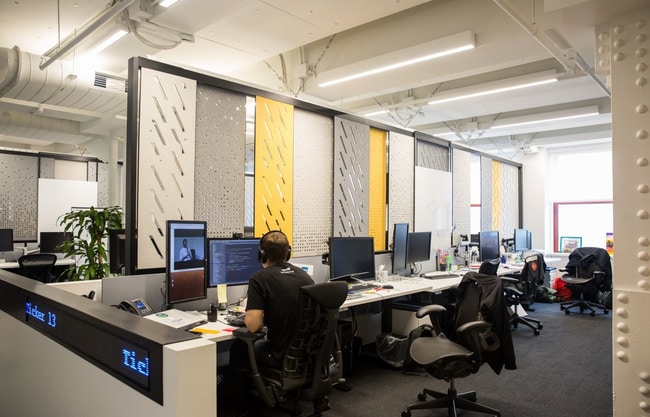 Sơn hiệu ứng Waldo-Thiết kế văn phòng nổi bật-Văn phòng làm việc của LinkedIn