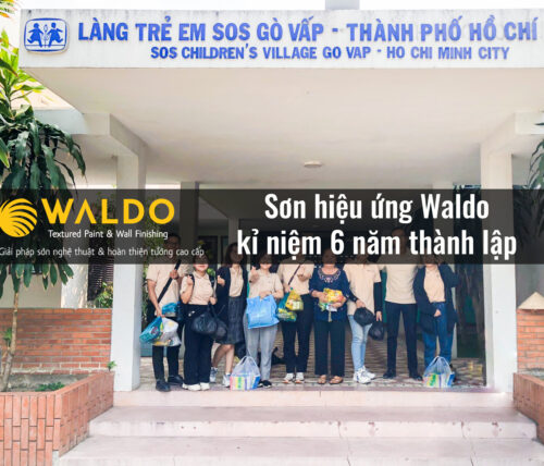 Sơn hiệu ứng Waldo kỉ niệm 6 năm thành lập