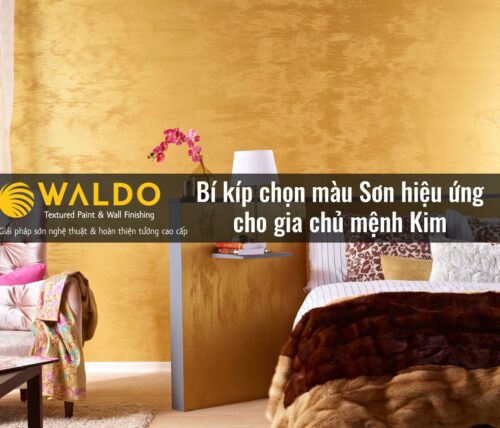 Bí kíp chọn màu Sơn hiệu ứng cho gia chủ mệnh Kim