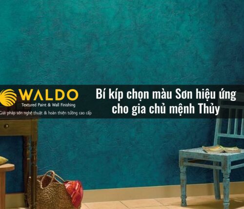 Bí kíp chọn màu Sơn hiệu ứng cho gia chủ mệnh Thủy