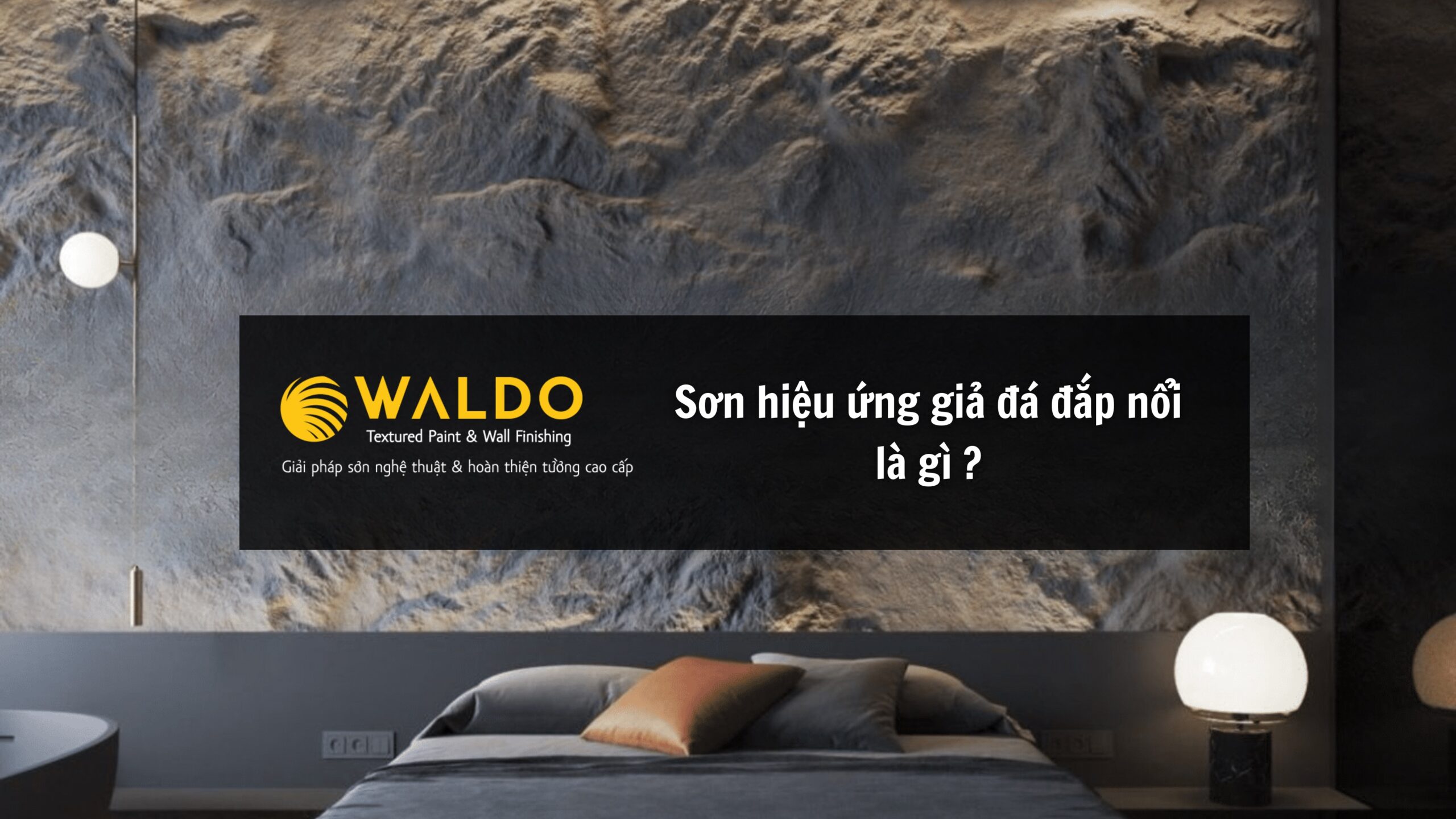 Sơn hiệu ứng giả đá đắp nổi là gì ?