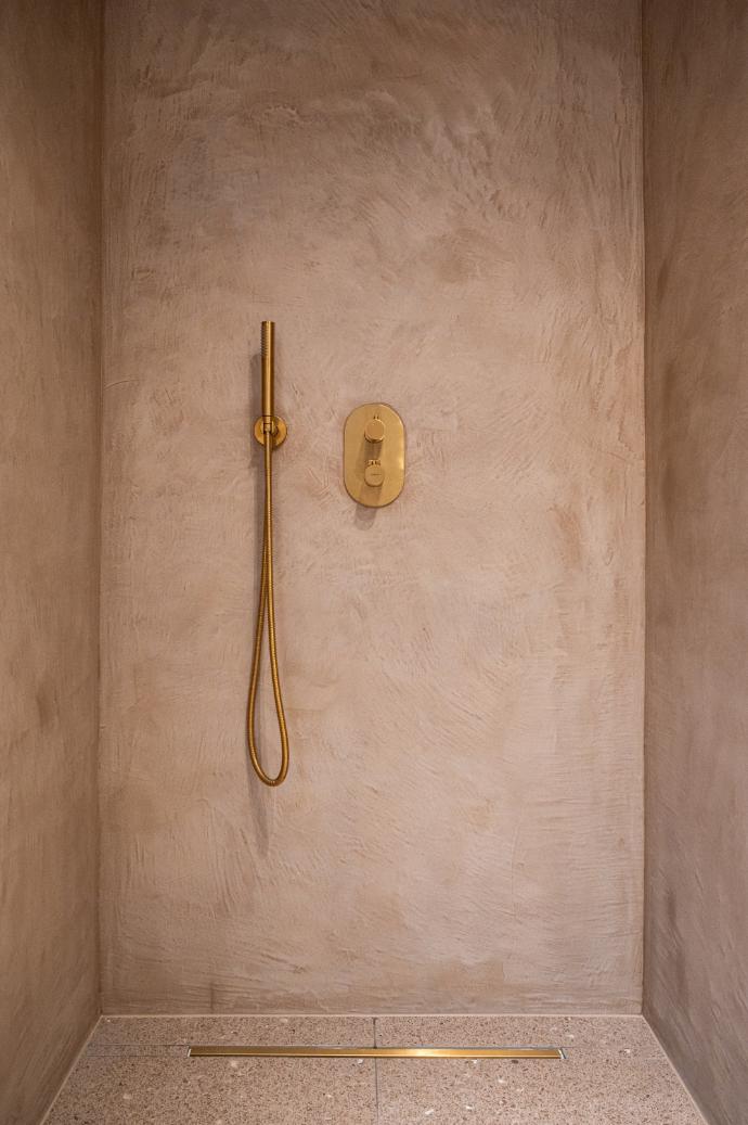 Sơn hiệu ứng Stucco được dùng nhiều cho nhà vệ sinh bởi khả năng chống thấm nước tốt
Nguồn: Pinterest