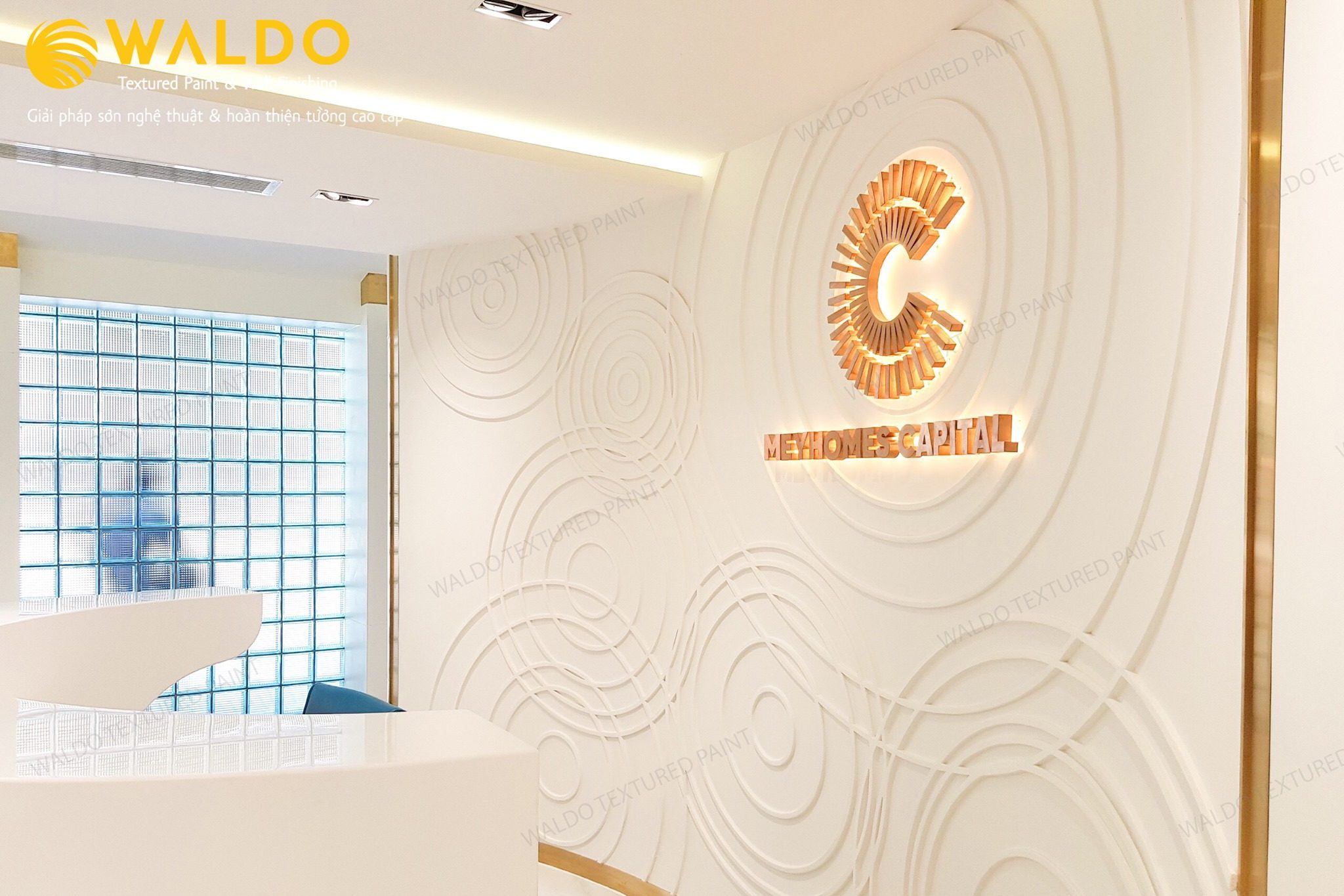 Sơn hiệu ứng Waldo - Meyhome Tân Thành lựa chọn sản phẩm Sơn hiệu ứng Waldo để trang trí không gian làm việc