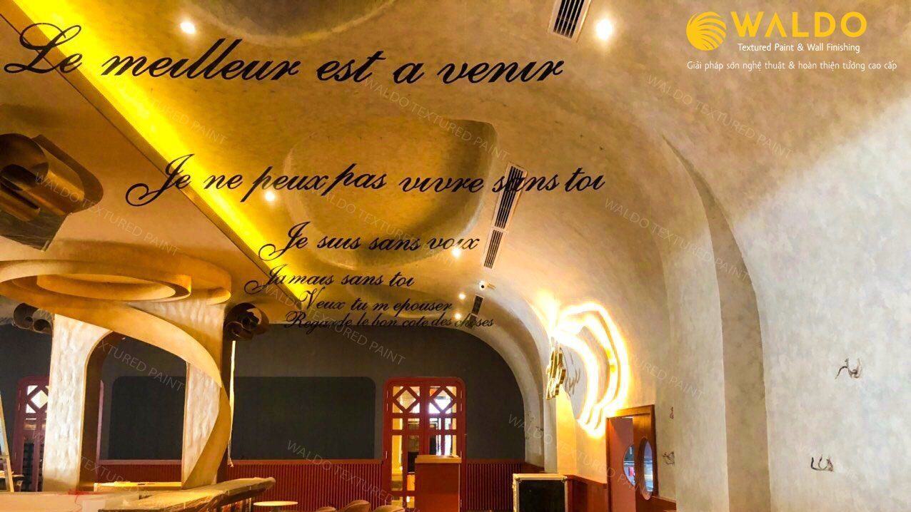 Sơn hiệu ứng Waldo - Grand Đong Khoi 5 Star trở nên đặc biệt hơn khi sử dụng Sơn hiệu ứng Waldo