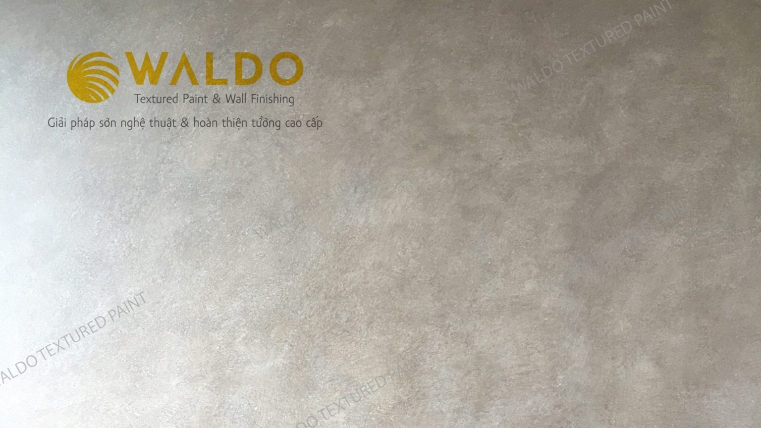 Sơn hiệu ứng Waldo tạo được hiệu ứng ngẫu nhiên giúp không gian Riviera Pont Quận 7